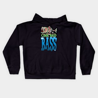 One Bad Ass Bass Kids Hoodie